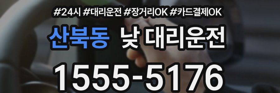산북동 낮 대리운전