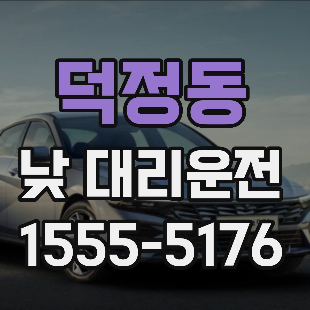 덕정동 낮 대리운전