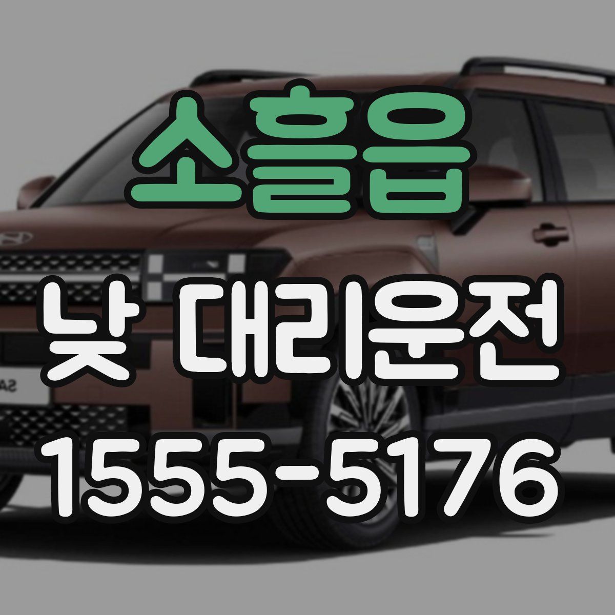 소흘읍 낮 대리운전