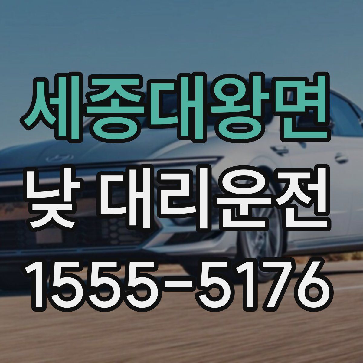 세종대왕면 낮 대리운전