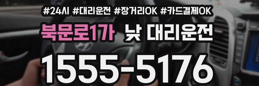 북문로1가 낮 대리운전