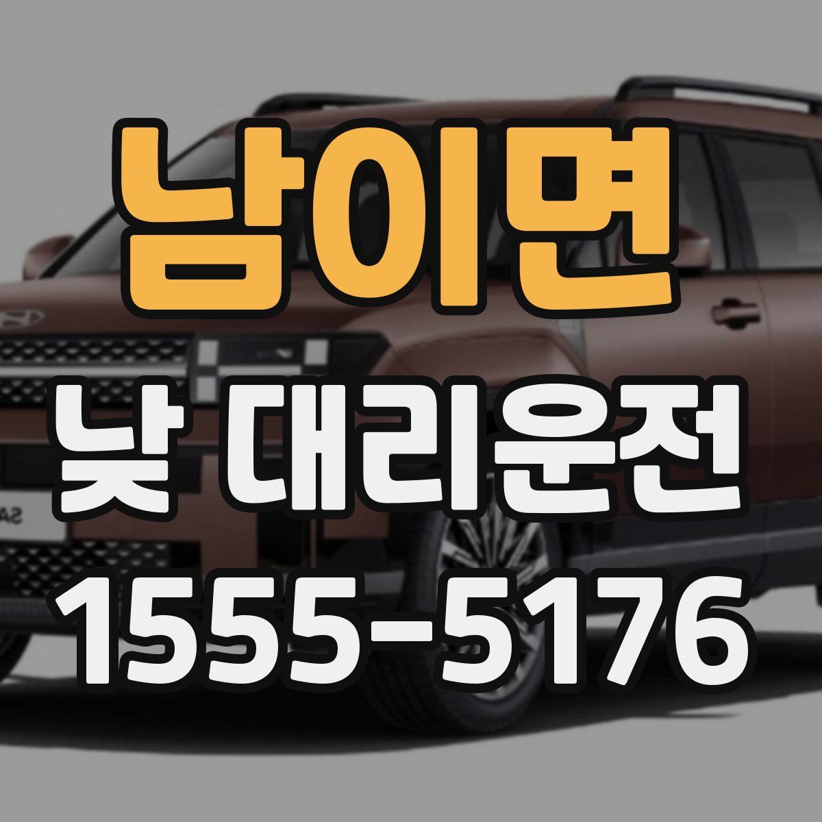 남이면 낮 대리운전