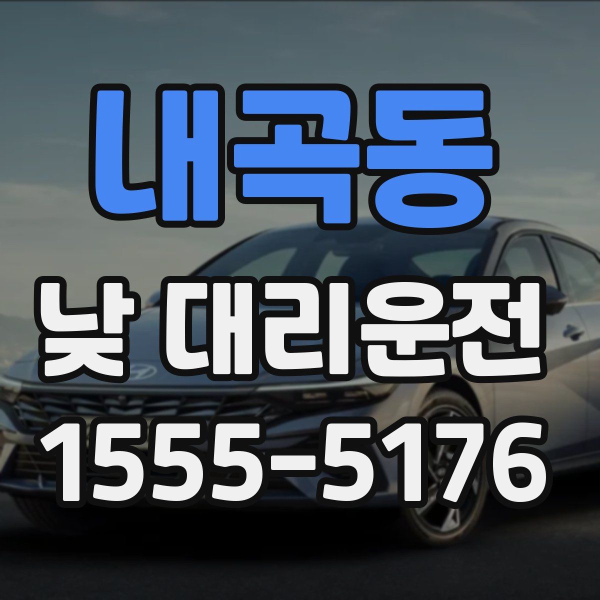 내곡동 낮 대리운전