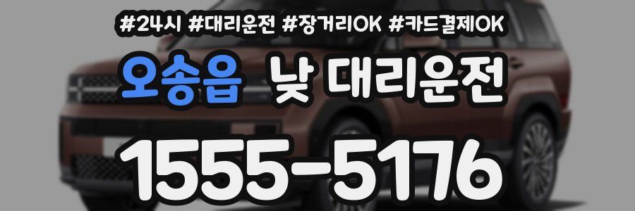 오송읍 낮 대리운전