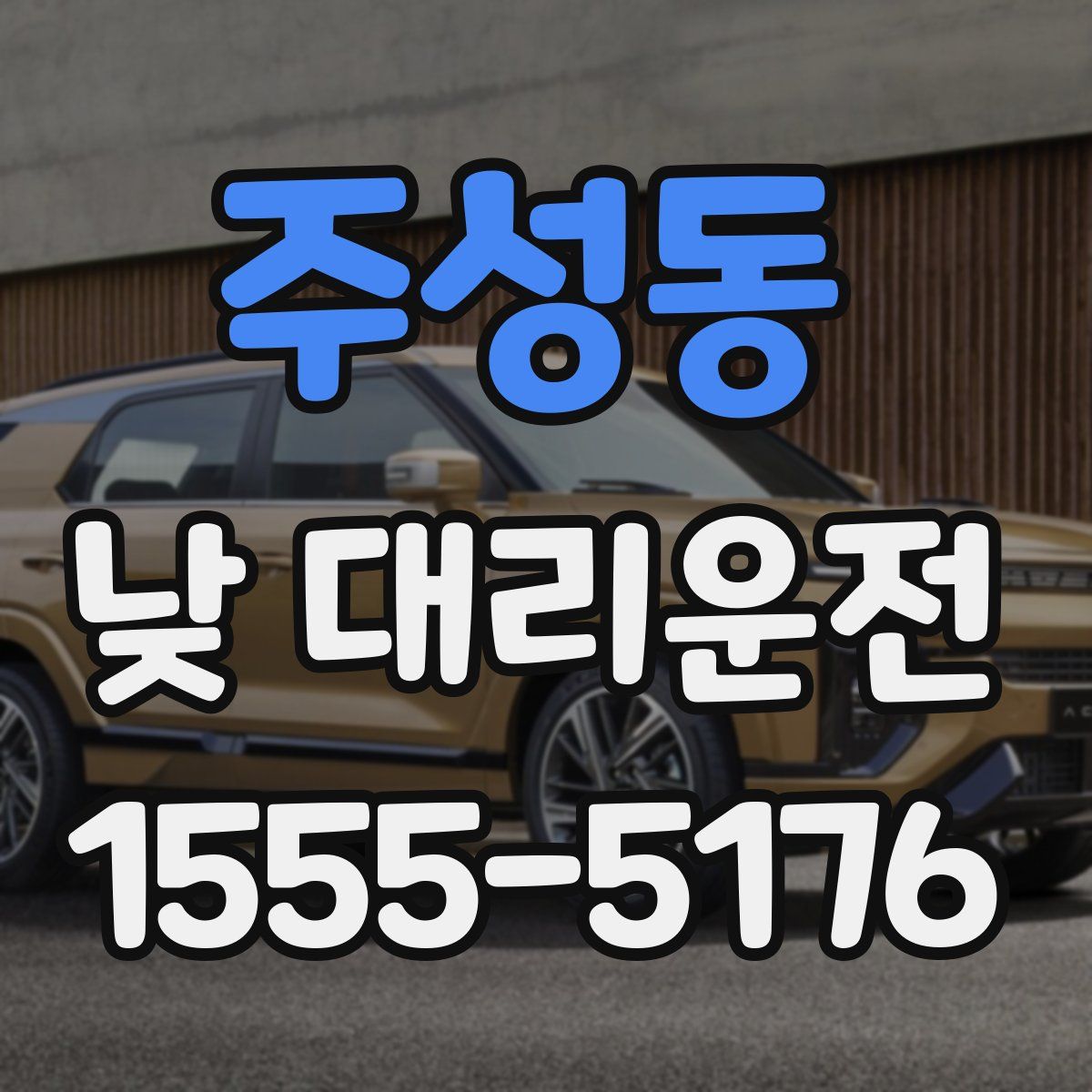 주성동 낮 대리운전