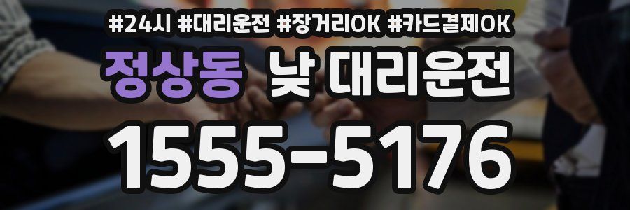 정상동 낮 대리운전