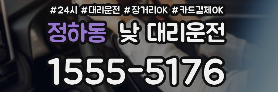 정하동 낮 대리운전