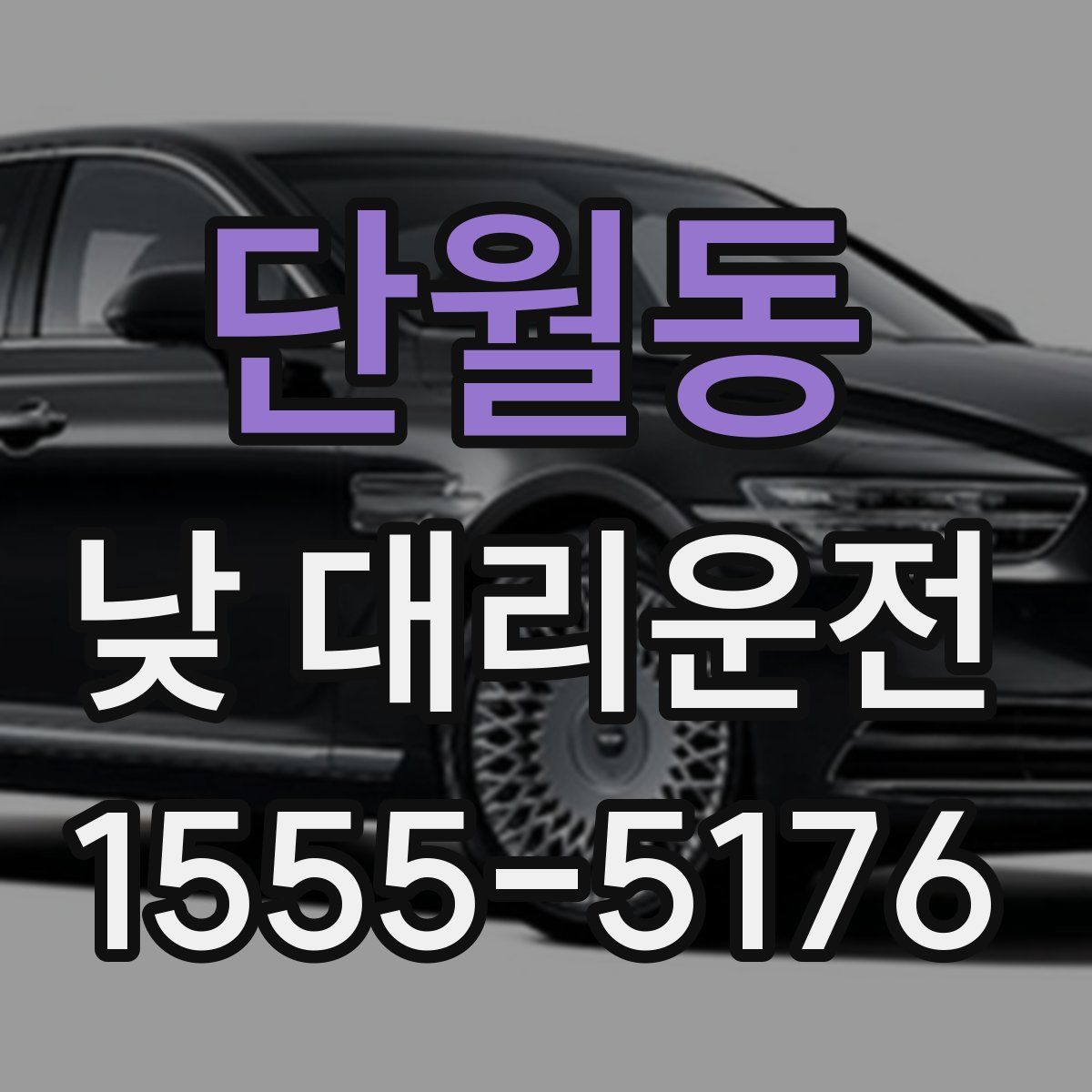 단월동 낮 대리운전