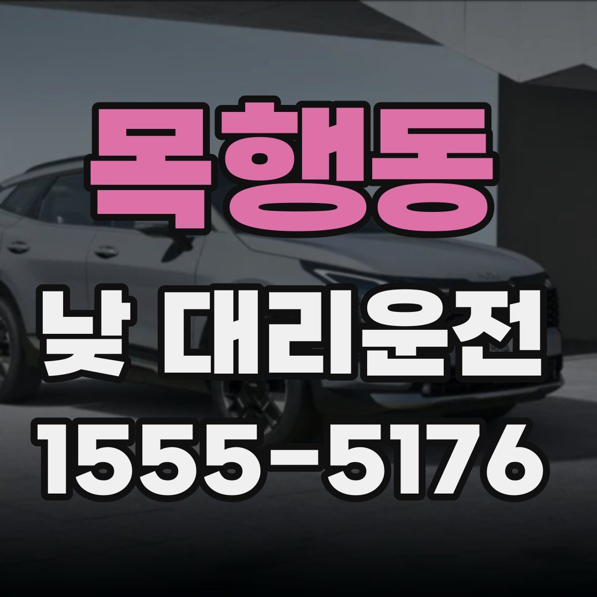 목행동 낮 대리운전