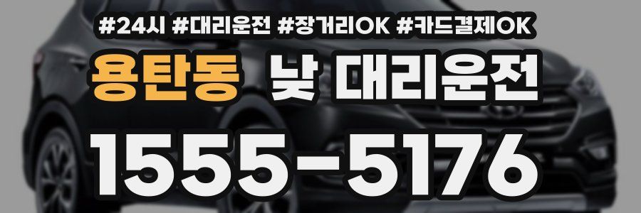 용탄동 낮 대리운전