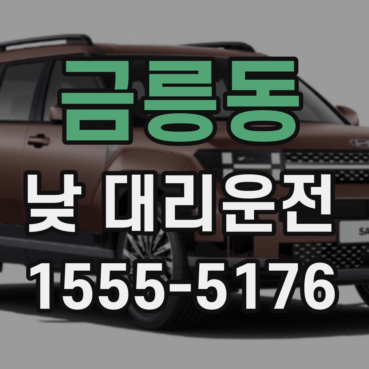 금릉동 낮 대리운전