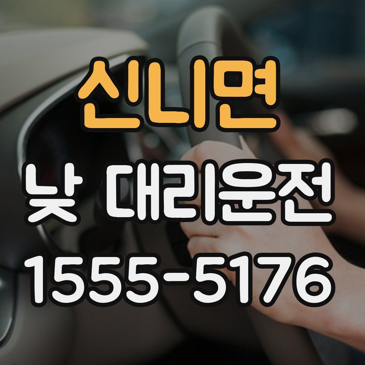 신니면 낮 대리운전