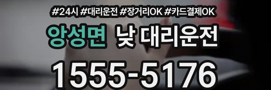 앙성면 낮 대리운전
