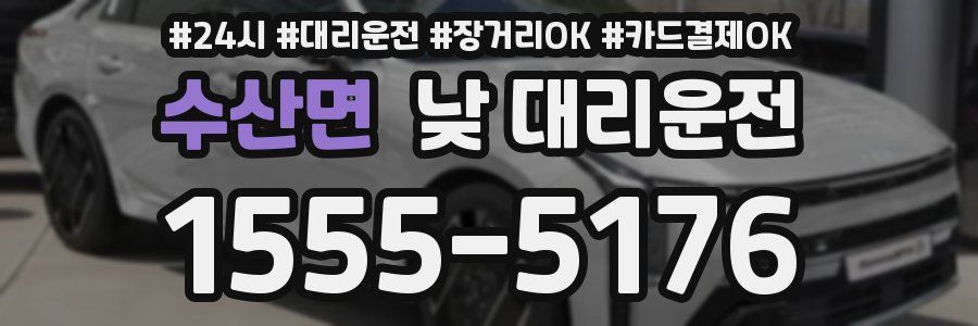 수산면 낮 대리운전