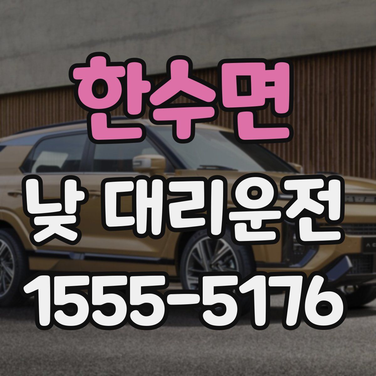 한수면 낮 대리운전
