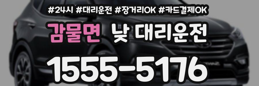 감물면 낮 대리운전