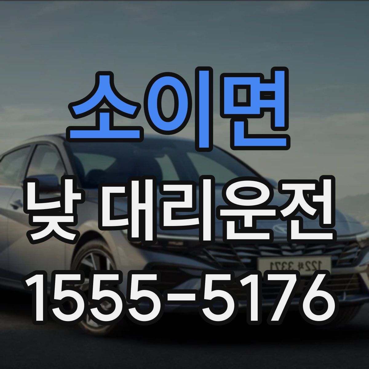 소이면 낮 대리운전