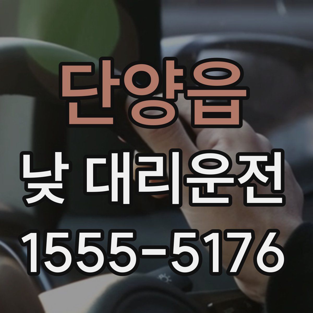 단양읍 낮 대리운전