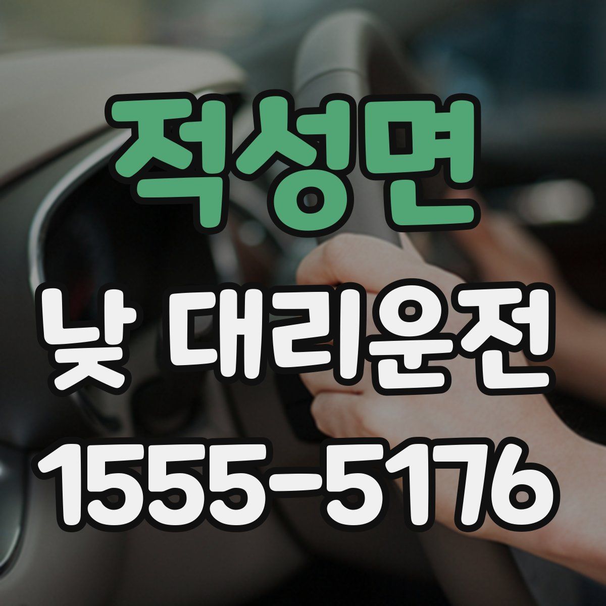 적성면 낮 대리운전