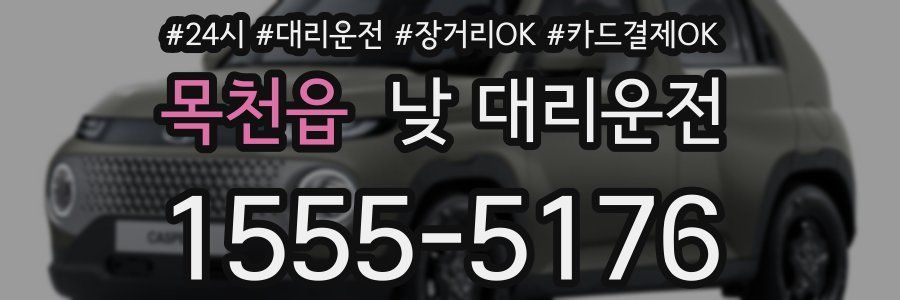 목천읍 낮 대리운전