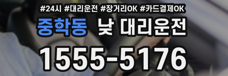 중학동 낮 대리운전