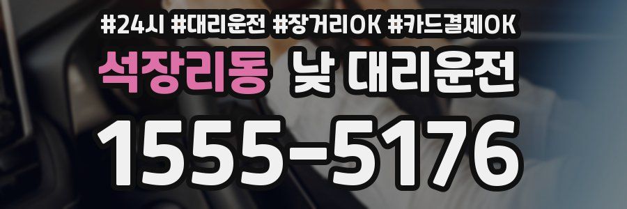 석장리동 낮 대리운전