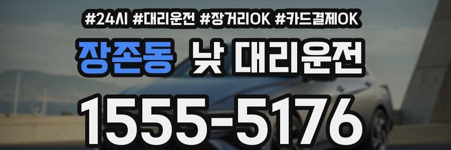 장존동 낮 대리운전
