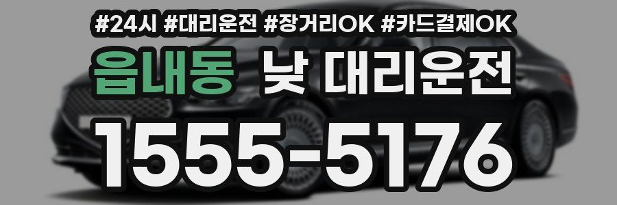 읍내동 낮 대리운전