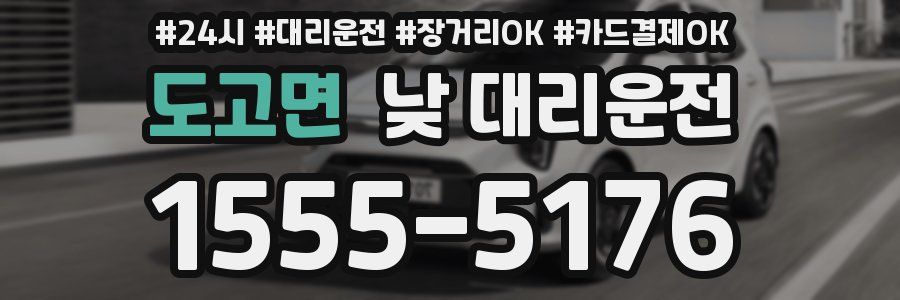 도고면 낮 대리운전