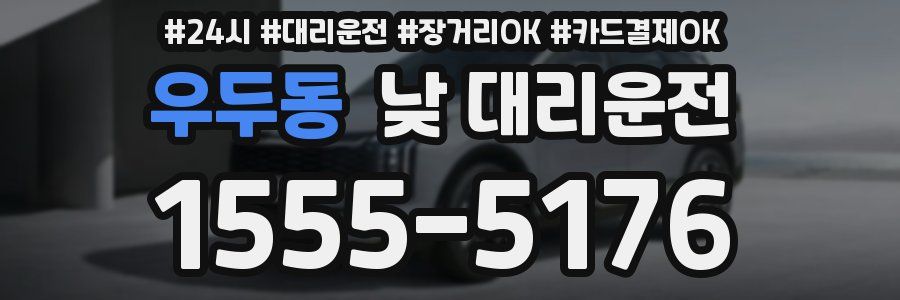 우두동 낮 대리운전