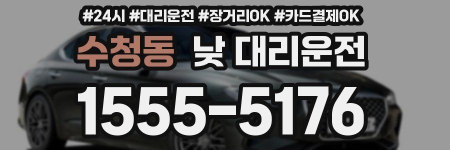 수청동 낮 대리운전