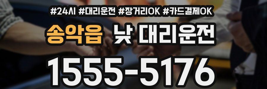 송악읍 낮 대리운전