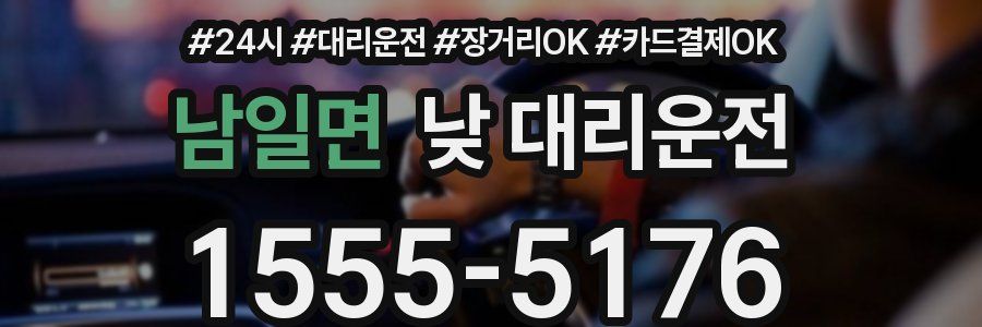 남일면 낮 대리운전