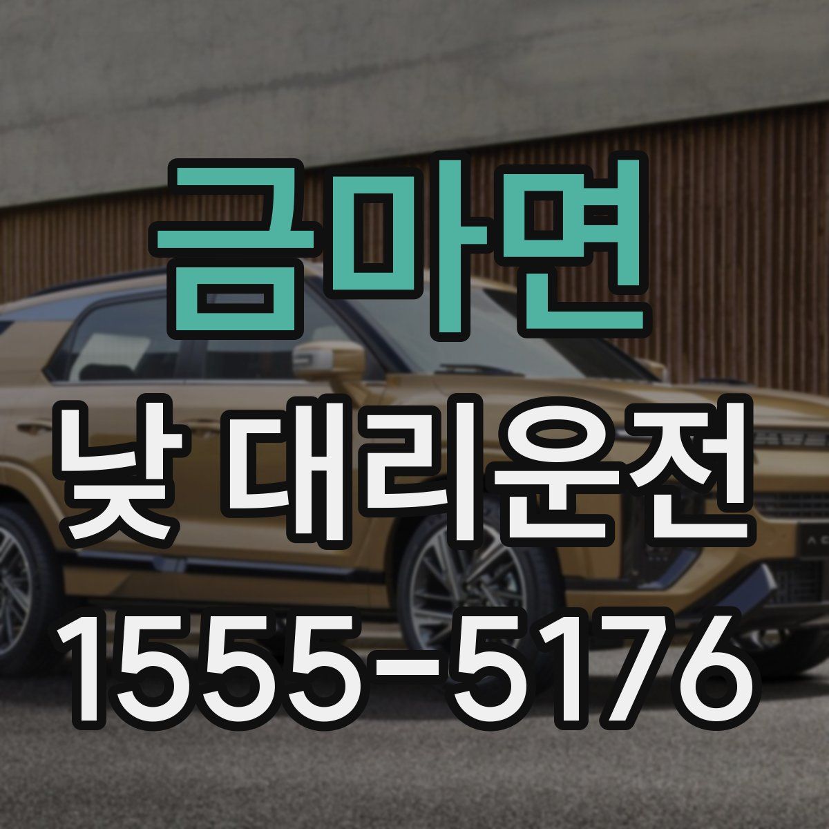 금마면 낮 대리운전