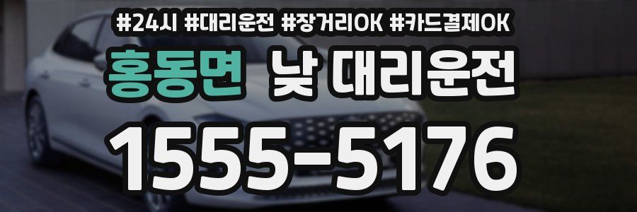 홍동면 낮 대리운전