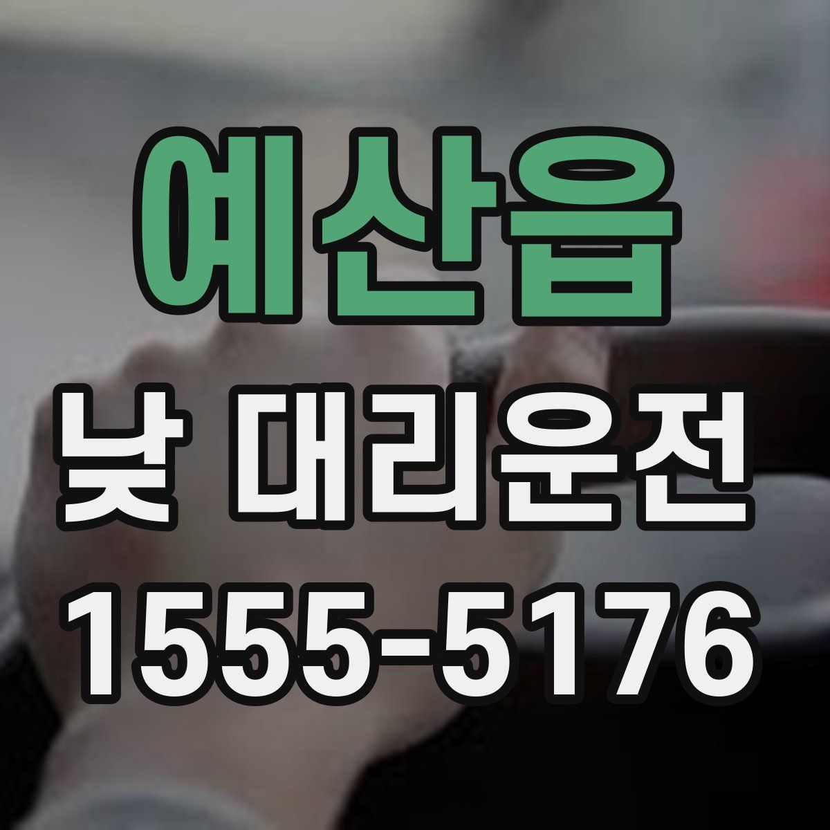 예산읍 낮 대리운전
