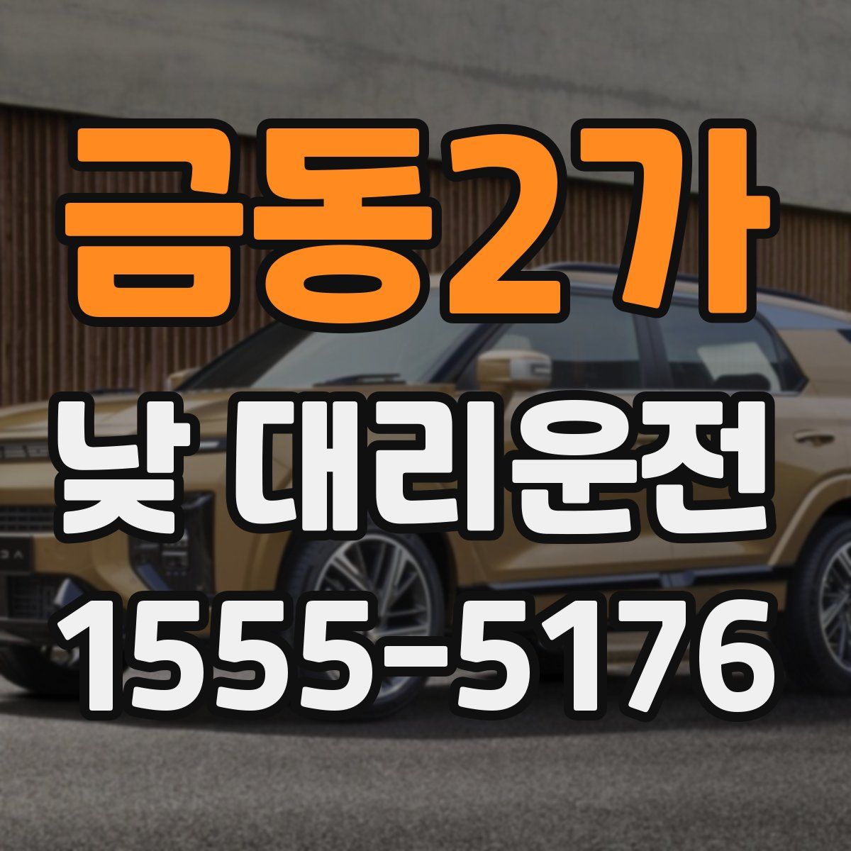 금동2가 낮 대리운전