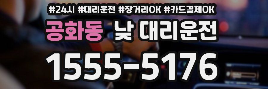 공화동 낮 대리운전