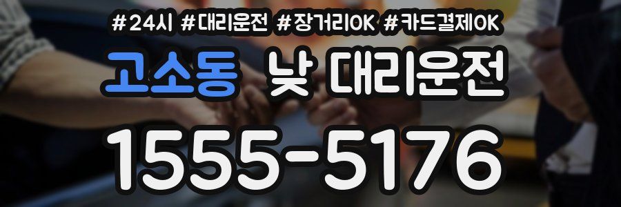 고소동 낮 대리운전