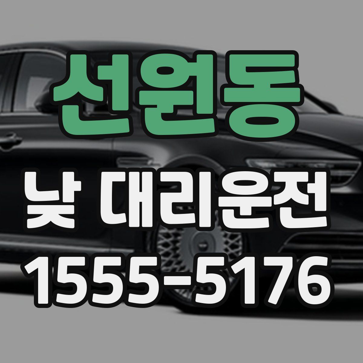 선원동 낮 대리운전