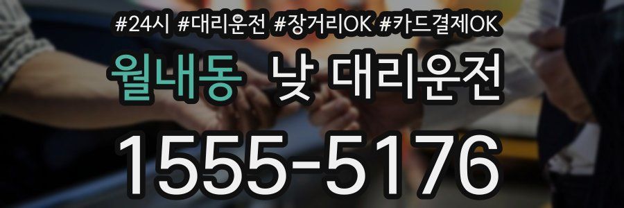 월내동 낮 대리운전