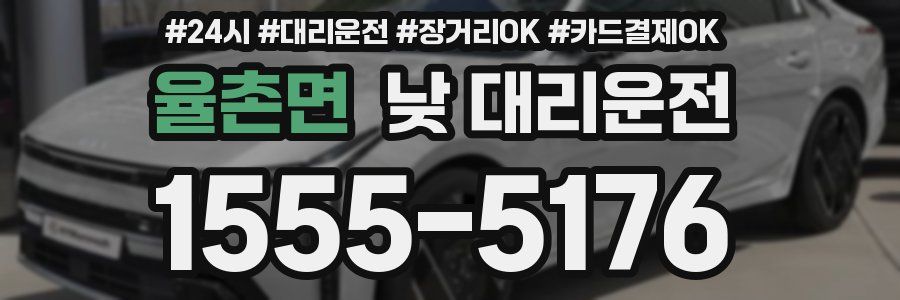 율촌면 낮 대리운전