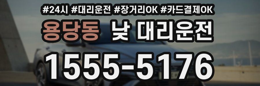 용당동 낮 대리운전