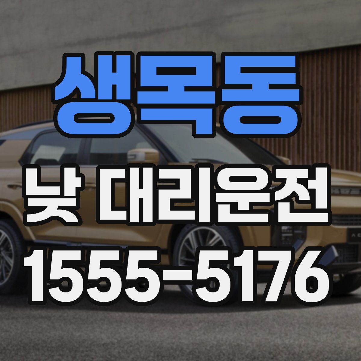 생목동 낮 대리운전