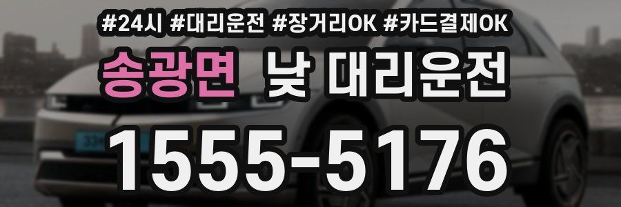 송광면 낮 대리운전