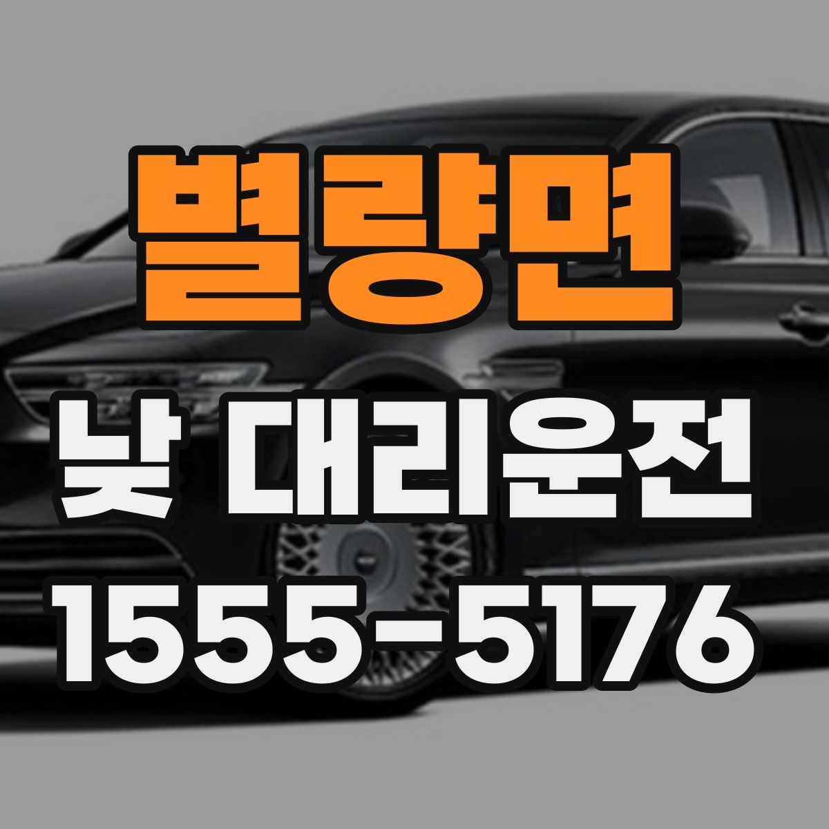 별량면 낮 대리운전