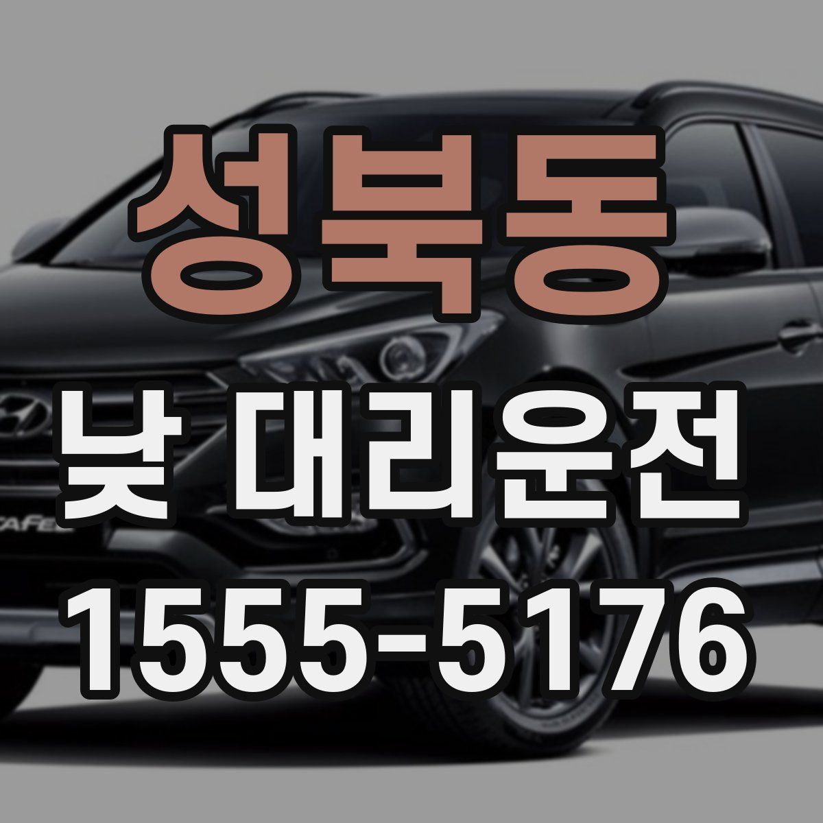 성북동 낮 대리운전