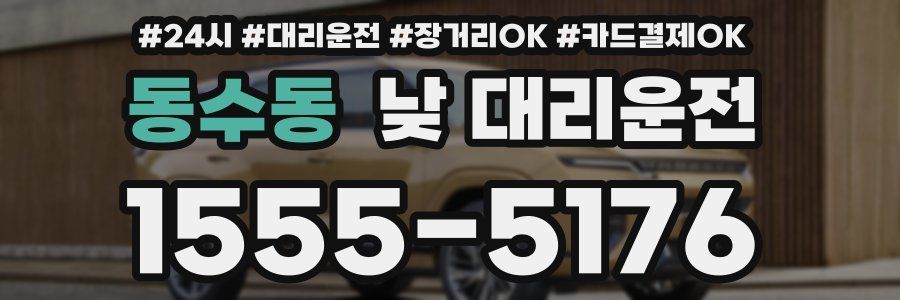 동수동 낮 대리운전