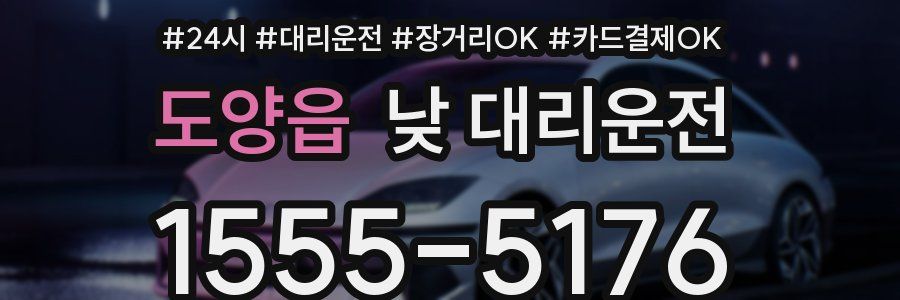 도양읍 낮 대리운전