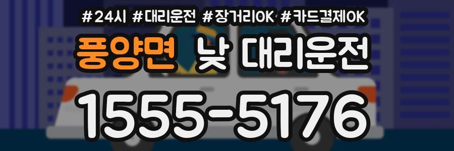 풍양면 낮 대리운전